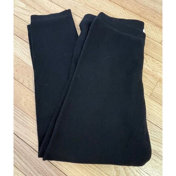 Neiman Marcus Black Cashmere Collection Leggings Womens Sz Large - 28 Waist - Picture 2 of 15
